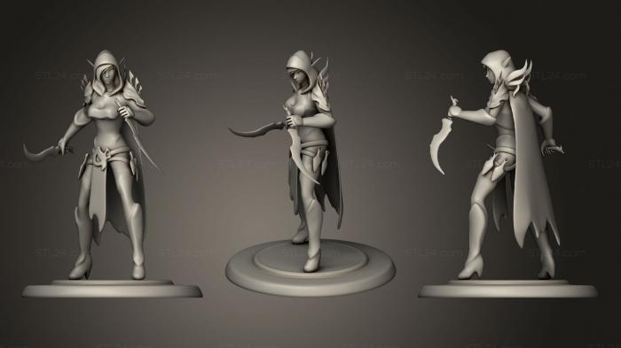 Miscellaneous figurines and statues (Thalanne, STKR_1815) 3D models for cnc